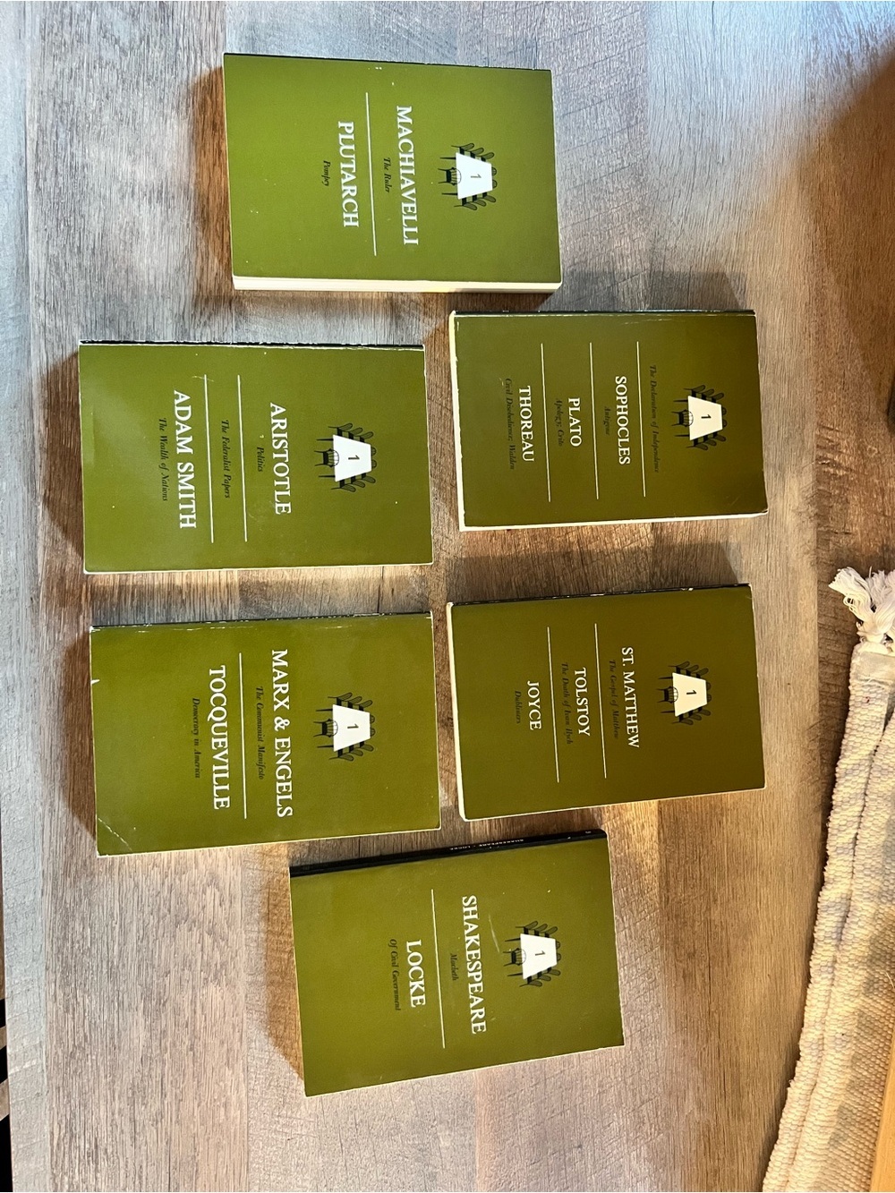 The Great Books Foundation's "Reading for Discussion" Adult Series